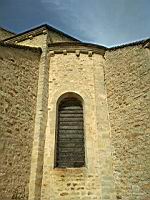 Mont-Saint-Vincent, Eglise, Chevet, Modillons (1)